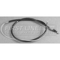 Hand Brake Cable FIRSTLINE Fits: SKODA FABIA