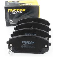 Front Brake Pad Set FRICTION1 Fits: Hyundai ix35 1.7 CRDi