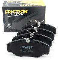 Front Brake Pad Set FRICTION1 Fits: Renault Trafic II 1.9 dCi