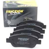 Front Brake Pad Set FRICTION1 Fits: Peugeot 108 1.0 VTi
