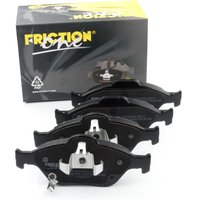Front/rear Brake Pad Set FRICTION1 Fits: Toyota Yaris/Vitz 1.4 D-4D