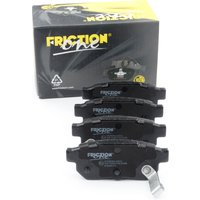 Rear Brake Pad Set FRICTION1 Fits: Honda Accord 1.6 L