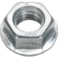 SEALEY Flange Nut Serrated M12 Zinc Pack Of 50 | FN12 | GSF Car Parts