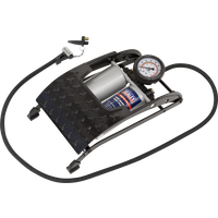 SEALEY Foot Pump Twin Barrel | FP4 | GSF Car Parts
