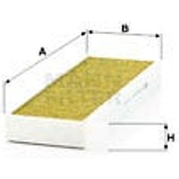 MANN Citroen C4 Grand Picasso Cabin Filter - Carbon With Polyphenol | FP29003-2 | GSF Car Parts