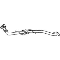 Front Pipe/silencer A2a Fits: NISSAN ALMERA
