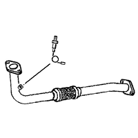 A2A Hyundai Tucson Exhaust Pipe | GSF Car Parts