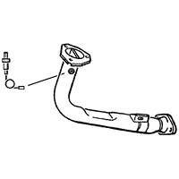A2A Peugeot 106 Exhaust Pipe | GSF Car Parts