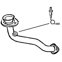 Exhaust Pipe A2a Fits: RENAULT LAGUNA