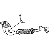 Exhaust Pipe A2a Fits: ROVER GROUP MGF