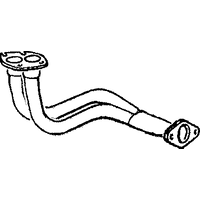 A2A Vauxhall And Opel Tigra Exhaust Pipe | GSF Car Parts
