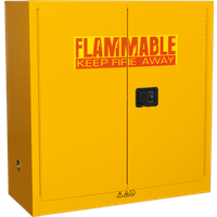 SEALEY Flammables Storage Cabinet 1095 X 460 X 1120mm | FSC09 | GSF Car Parts