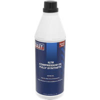 SEALEY Compressor Oil Fully Synthetic 1L | FSO1S | GSF Car Parts