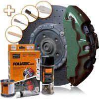 FOLIATEC Green Metalic Brake Caliper Paint 7Pc Kit | FT2152 | GSF Car Parts