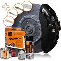 FOLIATEC Midnight Black Brake Caliper Paint 7Pc Kit | FT2164 | GSF Car Parts