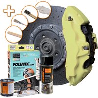 FOLIATEC Pastel - Creamy Vanilla Brake Caliper Paint 7Pc Kit | FT2221 | GSF Car Parts