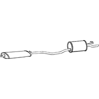 Klarius Rear Box/silencer | FT503X | GSF Car Parts