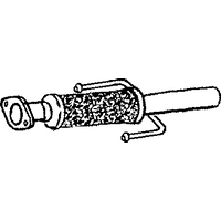 Klarius Fiat Marea Weekend Exhaust- Exhaust Pipe | FT746P | GSF Car Parts