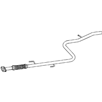 A2A Fiat Doblo Cargo Exhaust Pipe | GSF Car Parts