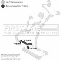 Charger Intake Hose FIRSTLINE Fits: SEAT ALHAMBRA