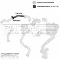 Turbo Hose FIRSTLINE Fits: RENAULT FLUENCE