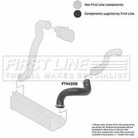 Turbo Hose FIRSTLINE Fits: LAND ROVER RANGE ROVER SPORT