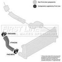 Turbo Hose FIRSTLINE Fits: LAND ROVER DISCOVERY
