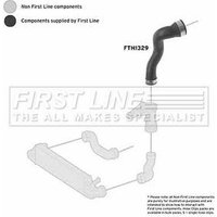 Charger Intake Hose FIRSTLINE Fits: MERCEDES CLK270
