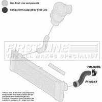Charger Air Hose FIRSTLINE Fits: MERCEDES VIANO