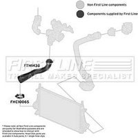 Turbo Hose FIRSTLINE Fits: OPEL INSIGNIA