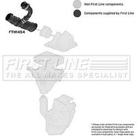 Air Filter Hose FIRSTLINE Fits: FORD FOCUS
