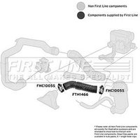 Intake Hose Air Filter FIRSTLINE Fits: FIAT DUCATO