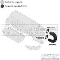 Intake Hose Air Filter FIRSTLINE Fits: CITROEN NEMO
