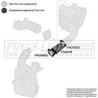 Intake Hose Air Filter FIRSTLINE Fits: RENAULT FLUENCE
