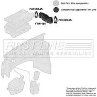 Intake Hose Air Filter FIRSTLINE Fits: VAUXHALL CORSA