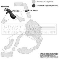 Air Filter Intake Hose FIRSTLINE Fits: SKODA OCTAVIA