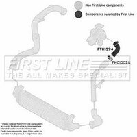 Charger Intake Hose FIRSTLINE Fits: FORD GALAXY