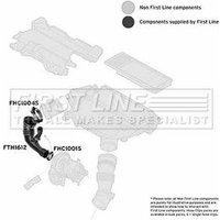 Air Intake Hose FIRSTLINE Fits: FIAT DOBLO
