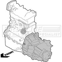 Engine Mounting FIRSTLINE Fits: FIAT PUNTO (199_)