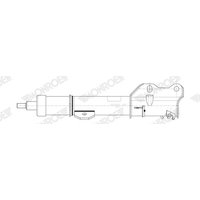 Shock Absorber - Front Lh MONROE Fits: MERCEDES-BENZ VITO Tourer (W447)