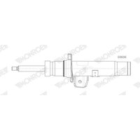 Shock Absorber - Front ,lh MONROE Fits: BMW i3 (I01)