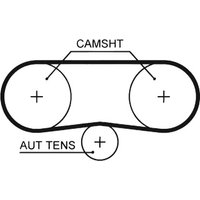 Gates Skoda Roomster Cam / Timing Belt | 5516XS | GSF Car Parts