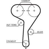 Gates Chevrolet Trax Cam / Timing Belt | 5603XS | GSF Car Parts