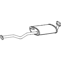 Middle Box/silencer A2a Fits: VAUXHALL FRONTERA