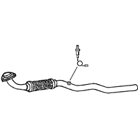 A2A Vauxhall And Opel Astra Exhaust Pipe | GSF Car Parts