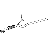A2A Vauxhall And Opel Astra Exhaust Pipe | GSF Car Parts