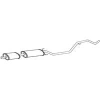 Middle Box/silencer A2a Fits: VAUXHALL VECTRA