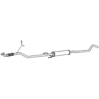 A2A Vauxhall And Opel Meriva Middle Box/silencer | GSF Car Parts