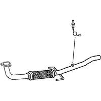 Exhaust Pipe A2a Fits: VAUXHALL VECTRA