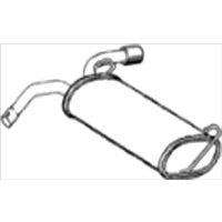 A2A Vauxhall And Opel Mokka Rear Box/silencer | GSF Car Parts